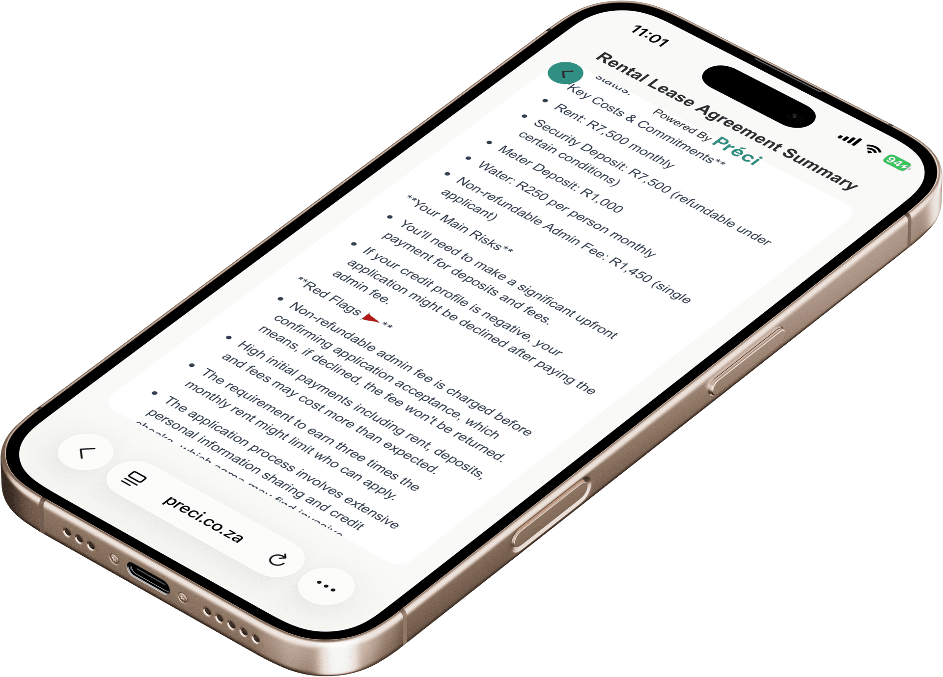 Preci ai Summary